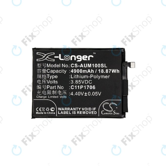 Baterija za Asus Zenfone Max Pro M1 ZB602KL, 4900mAh, Li-Pol, 3.85V, 0B200-02870200, HQ