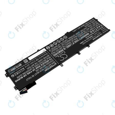 Baterija za Dell XPS 15, Dell Precision 9560, 9570, 8000mAh, Li-Pol, 11.4V, 6GTPY, HQ