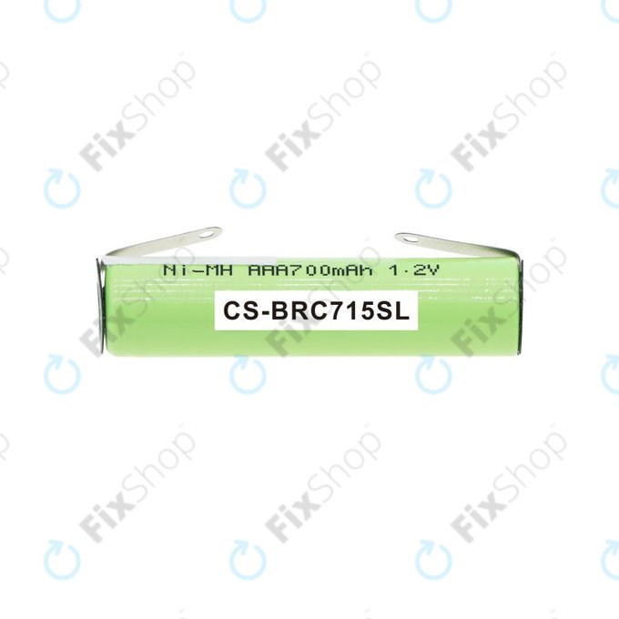 Baterija za Philips Norelco QC5055, Braun FreeControl 1715, 700mAh, Ni-MH, 1.2V, 4HGAE-LFU, HQ