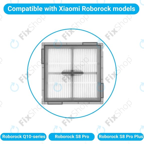 HEPA filter, 2 kom za Xiaomi Roborock Q10-series, S8 Pro, S8 Pro Plus