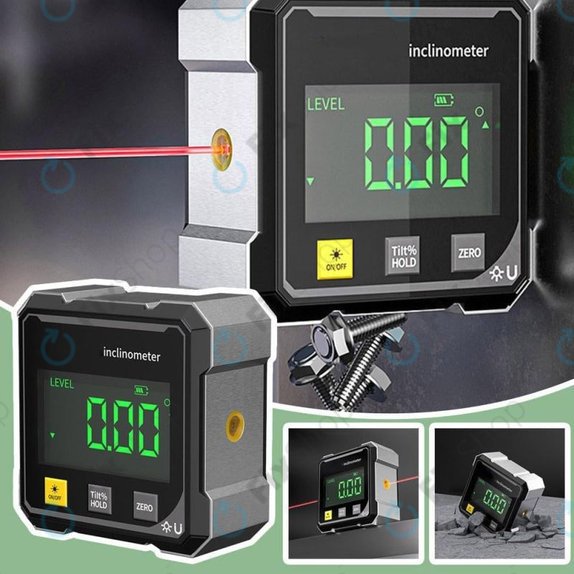 Digitalni kutomjer s magnetom i laserom