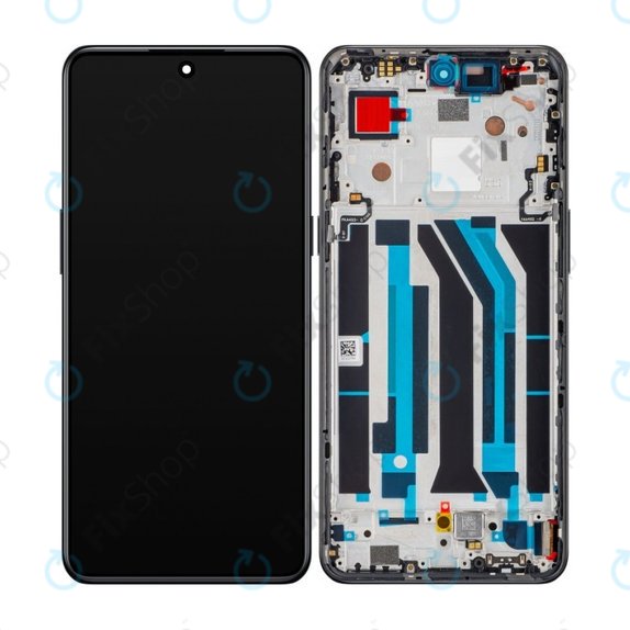 OnePlus 10T - LCD zaslon + zaslon osjetljiv na dodir + okvir (Moonstone Black) OLED