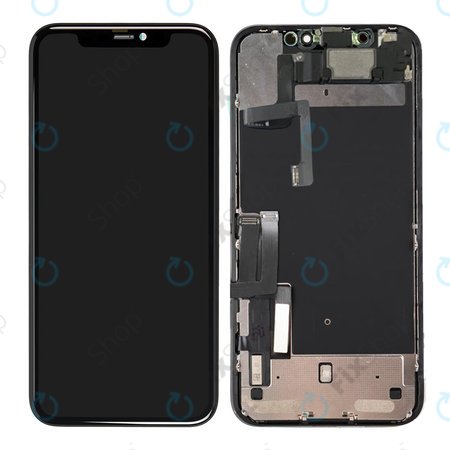 Apple iPhone 11 - LCD zaslon + steklo na dotik + okvir - 661-15932 Genuine Service Pack