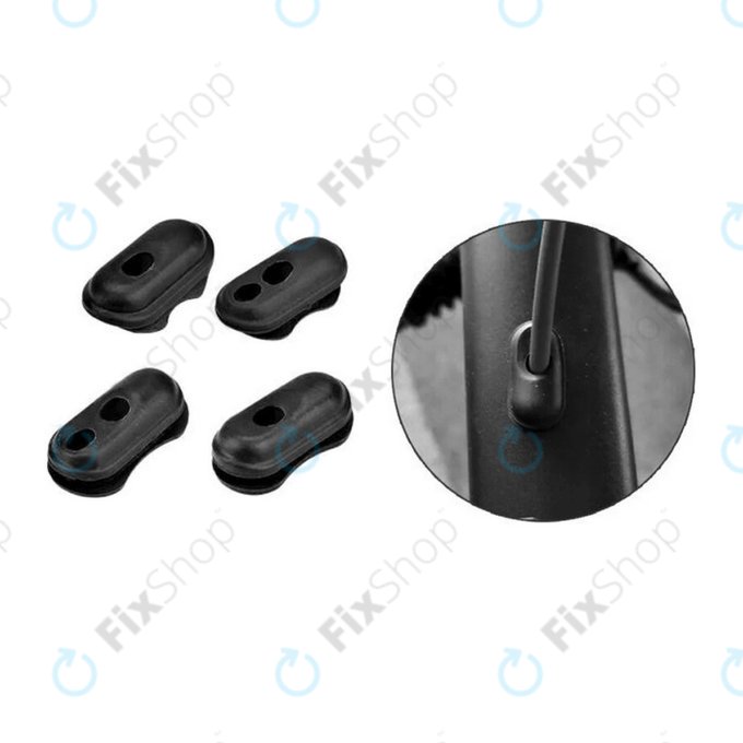 Xiaomi Mi Electric Scooter 1S, 2 M365, Essential, Pro, Pro 2 - Komplet gumenih navlaka za kabel