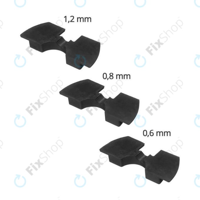 Xiaomi Mi Electric Scooter 1S, 2 M365, Essential, Pro, Pro 2 - Prigušivači vibracija (Black) - 3 kom.