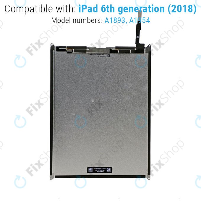 Apple iPad (6. generacija 2018.) - LCD zaslon