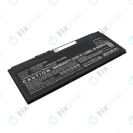 Baterija za Fujitsu Lifebook E4411, E448, E458, 3450mAh, Li-Pol, 14.4V, FPB0338S, HQ