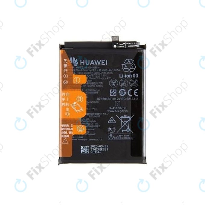 Huawei P Smart (2021) - Baterija HB526488EEW 4900mAh - 24023342
