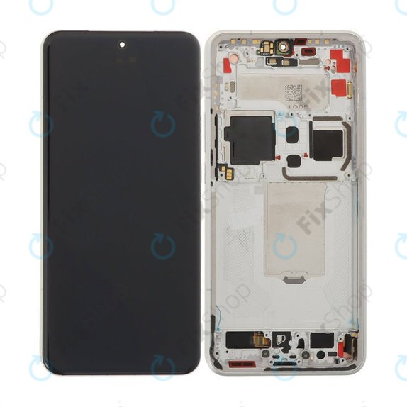 Xiaomi 15 Ultra 5G - LCD zaslon + zaslon osjetljiv na dodir + okvir (White) OLED