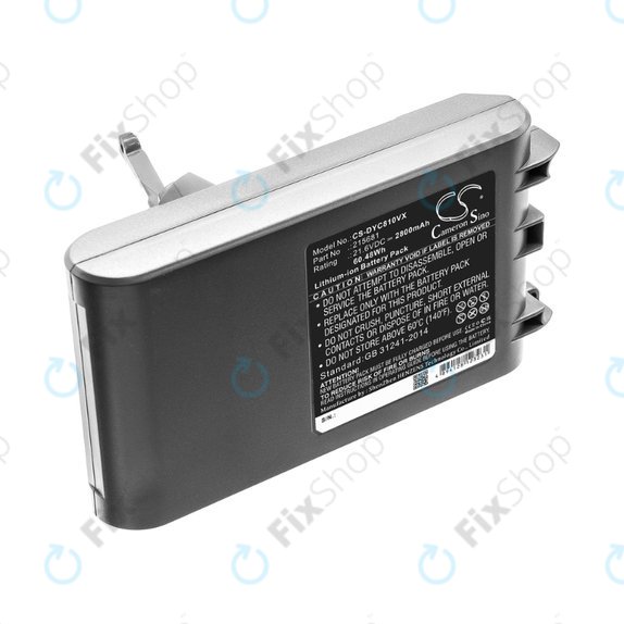 Dyson V8 - Baterija 215681, PM8-US-HFB1497A Li-Ion 21.6V 2800mAh HQ