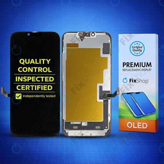 Zaslon Soft OLED za iPhone 14 Plus, Dodirni ekran s okvirom, DIAGNOSTIC
