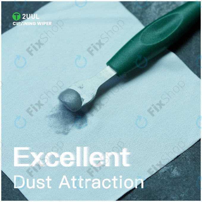 Krpe za čišćenje stakla, bez dlačica, 2UUL CL05, 4x100kom/kutija