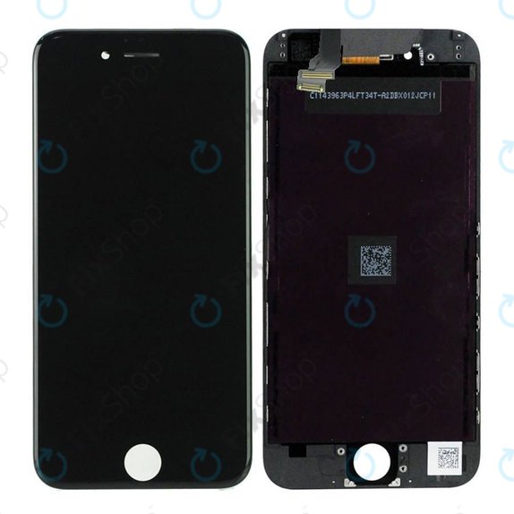Zaslon za iPhone 6, Black, Dodirni ekran s okvirom, Refurbished