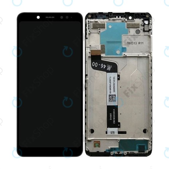 Xiaomi Redmi Note 5 Pro - LCD zaslon + zaslon osjetljiv na dodir + okvir (Black) TFT
