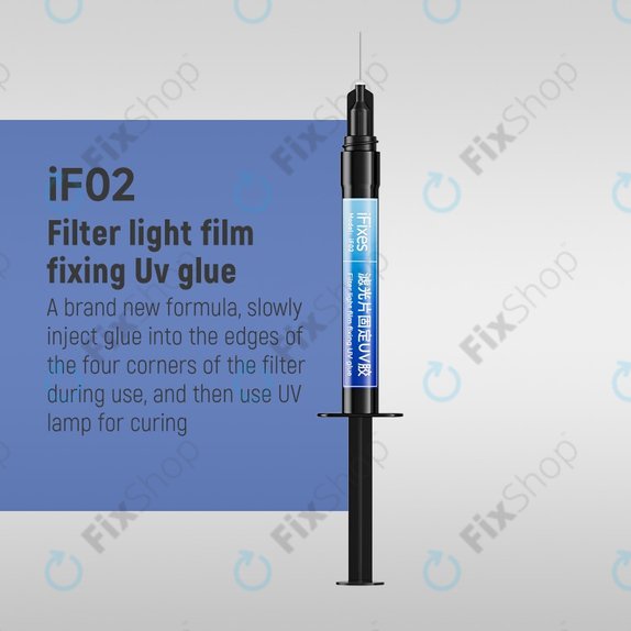 iFixes IF02 - UV ljepilo za učvršćivanje svjetlosnih filtera, 5ml