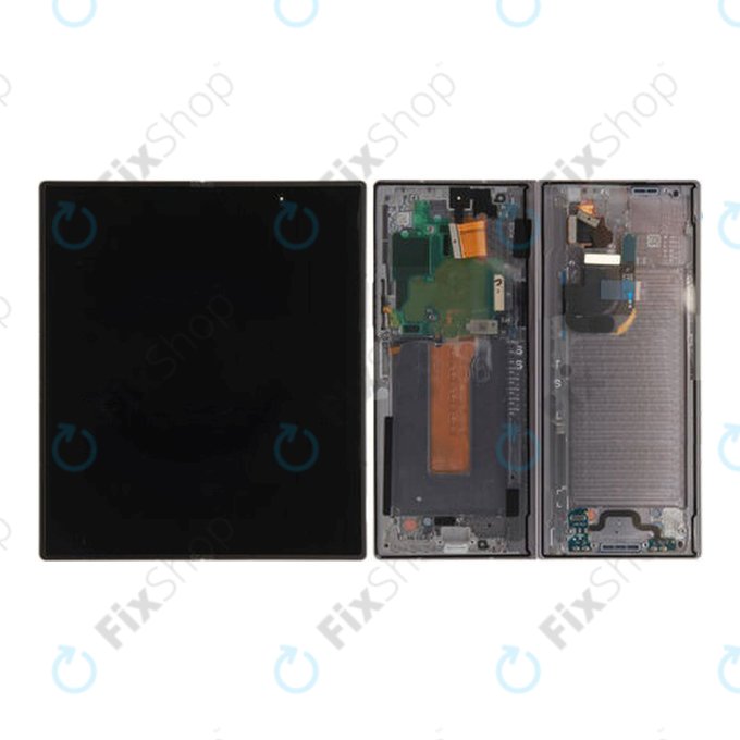 Samsung Galaxy Z Fold 6 F956B - LCD zaslon + zaslon osjetljiv na dodir + okvir (Silver Shadow) - GH82-35042A Genuine Service Pack