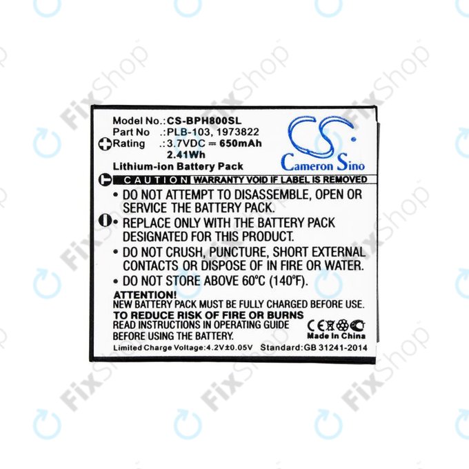 Baterija za Bang & Olufsen Beoplay H7, H8, H9, 650mAh, Li-Ion, 3.7V, PLB-103, HQ
