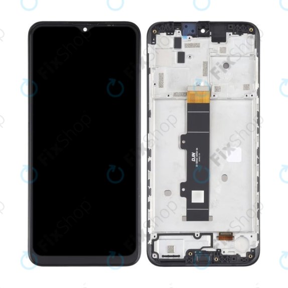 Motorola Moto G30 XT2129 - LCD zaslon + zaslon osjetljiv na dodir + okvir (Phantom Black) TFT