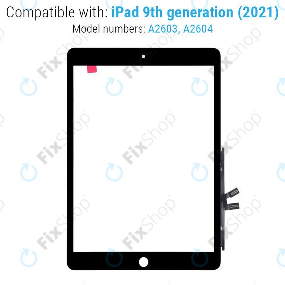 Dodirni ekran za iPad (9th Gen 2021), Black