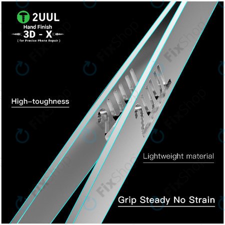 Precizna pinceta, 3D-X ručno obrađena, 2UUL TW02