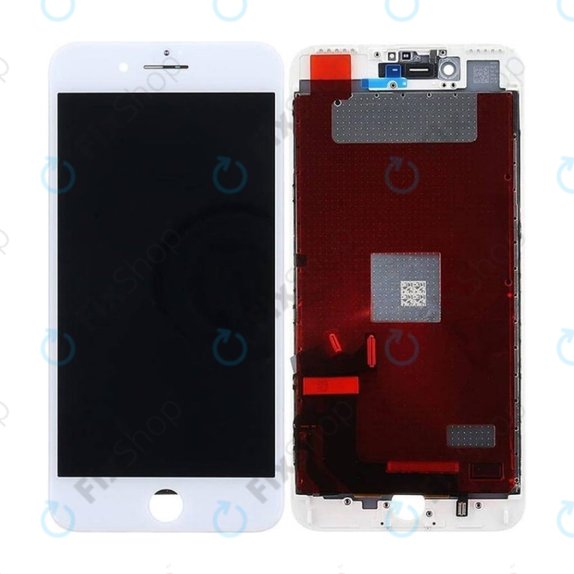 Apple iPhone 7 Plus - LCD zaslon + zaslon osjetljiv na dodir + okvir (bijeli) In-Cell FixPremium