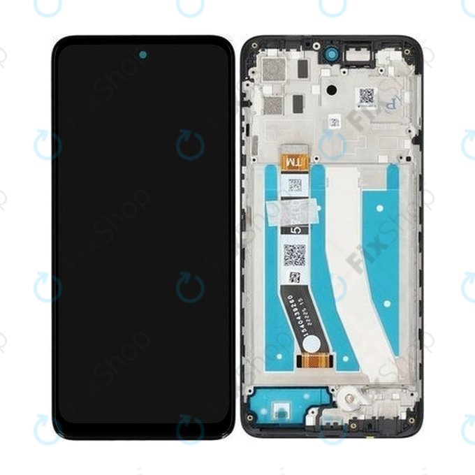 Motorola Moto G32 XT2235 - LCD zaslon + zaslon osjetljiv na dodir + okvir (Mineral Grey) - 5D68C21151 Originalni servisni paket