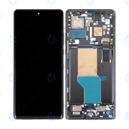 Motorola Edge 30 Ultra XT2241 - LCD zaslon + zaslon osjetljiv na dodir + okvir (Interstellar Black) TFT