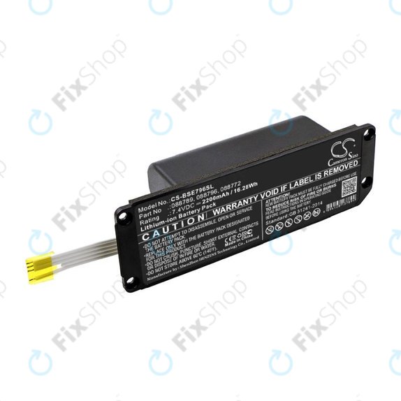 Baterija za Bose Soundlink Mini 2, 2200mAh, Li-Ion, 7.4V, 088789, HQ