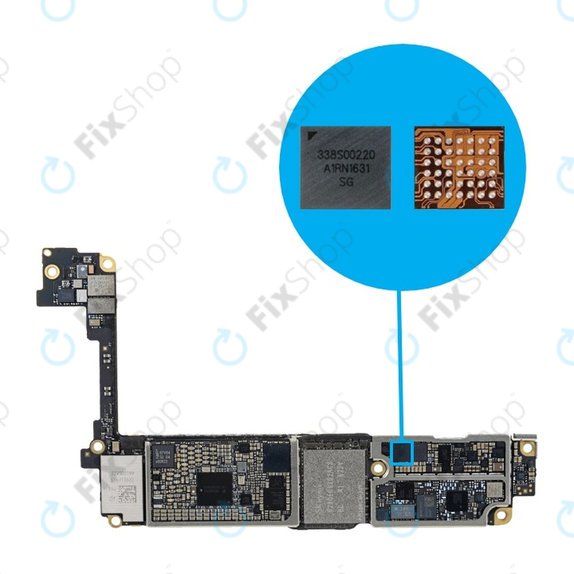 Apple iPhone 7, 7 Plus - Mali audio IC 338S00220
