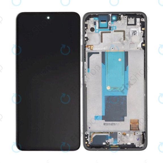 Xiaomi Redmi Note 11 Pro+ 5G 21091116UG - LCD zaslon + zaslon osjetljiv na dodir + okvir (Mysterious Black) OLED