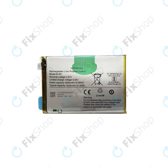 Vivo Y22s V2206 - Baterija B-W3 5000mAh