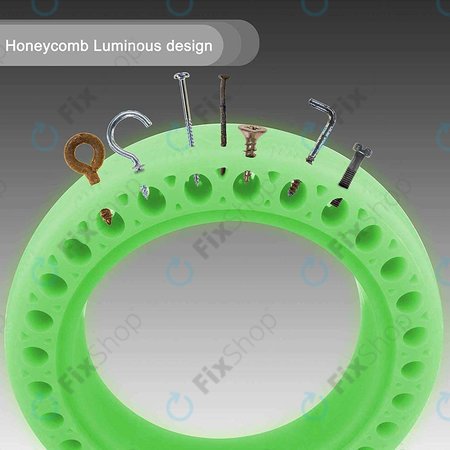 Xiaomi Mi Electric Scooter 1S, 2 M365, Essential, Pro, Pro 2 - Izdržljiva puna guma bez zračnica (Green Fluorescent)