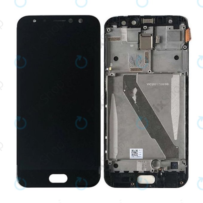 Asus ZenFone 4 Selfie Pro ZD552KL - LCD zaslon + zaslon osjetljiv na dodir (crni) - 90AZ01M7-R20010, 90AZ01M7-R20011 Originalni servisni paket