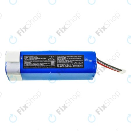 Ecovacs Deebot Ozmo-series, T-series, N-series, Yeedi Vac 2 Pros - Baterija S10-Li-144-5200 Li-Ion 6400mAh HQ