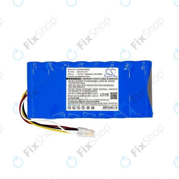 Husqvarna Automower 300-series, 400-series, 500-series - Baterija 580 68 33-01/02/03, 588 14 64-01/02, 589 58 52-01/02, 589 58 57-01 5200mAh HQ