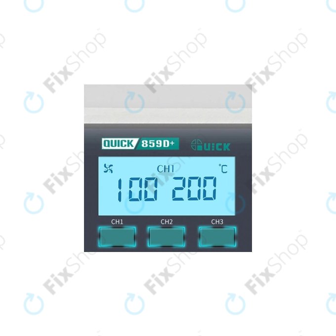 Quick 859D+ - Teplovzdušna lemilica postaja