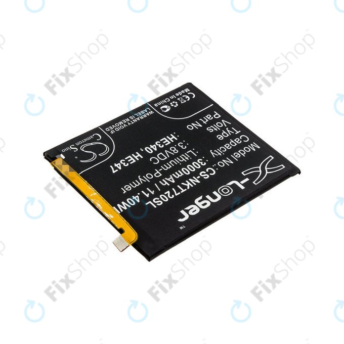 Baterija za  Nokia 7.1, 3000mAh, Li-Pol, 3.8 V, HE340, HQ