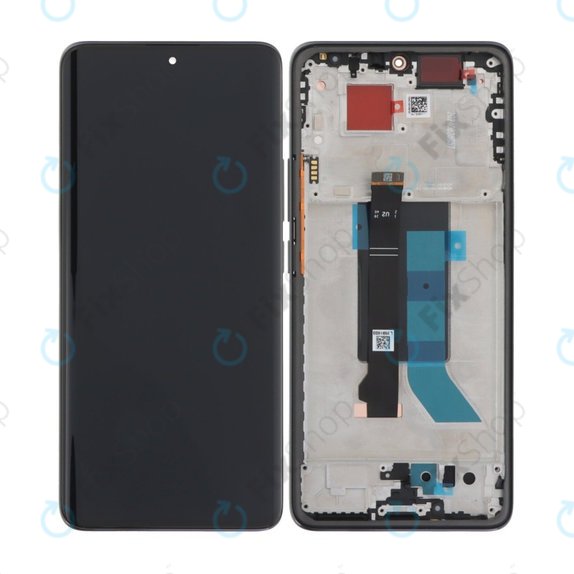 Xiaomi Redmi Note 14 Pro 5G 24090RA29G - LCD zaslon + zaslon osjetljiv na dodir + okvir (Midnight Black) TFT