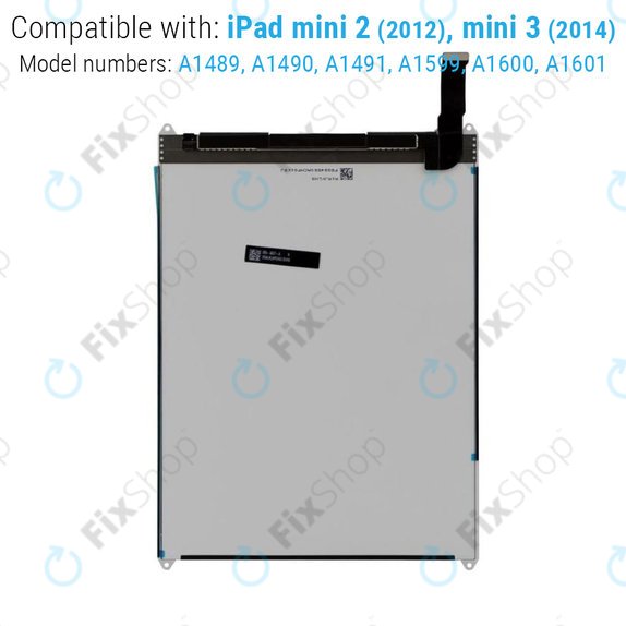 Apple iPad Mini 2, Mini 3 - LCD zaslon OLED