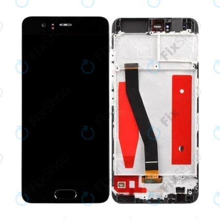 Huawei P10 - LCD zaslon + zaslon osjetljiv na dodir + okvir (Black) TFT