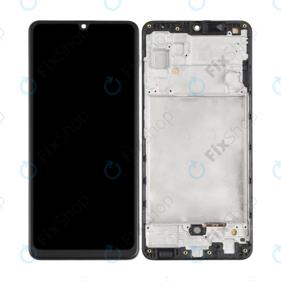 Samsung Galaxy A32 4G A325F - LCD zaslon + zaslon osjetljiv na dodir + okvir (crni) OLED