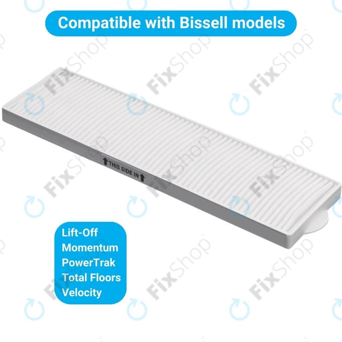 Bissell Lift-Off, Momentum, PowerTrak, Total Floors, Velocity - Filter Style 8 & 14