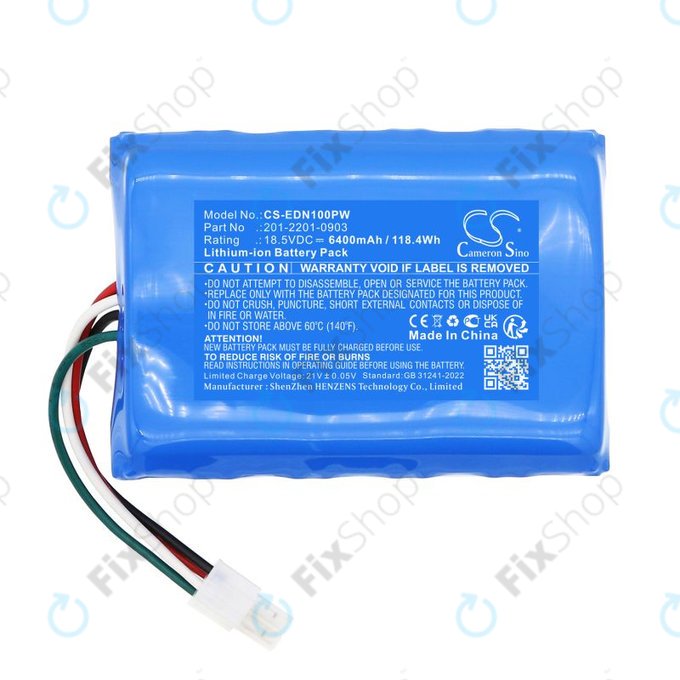 Baterija za Ecovacs BAIZE, G1-800, GX-600, GOAT G1, 6400mAh, Li-Ion, 18.5V, 201-2201-0903, HQ