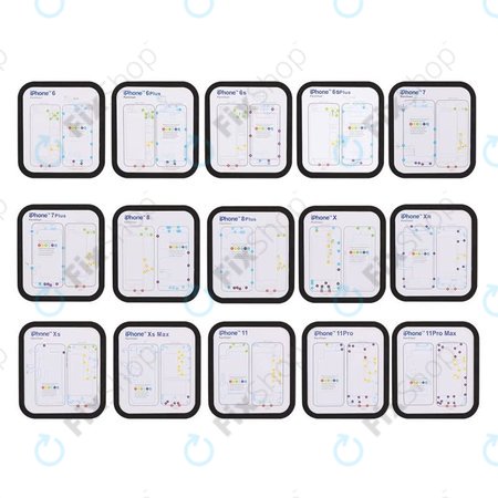 Magnetska podloga za vijke za iPhone 6 - 11 Pro Max