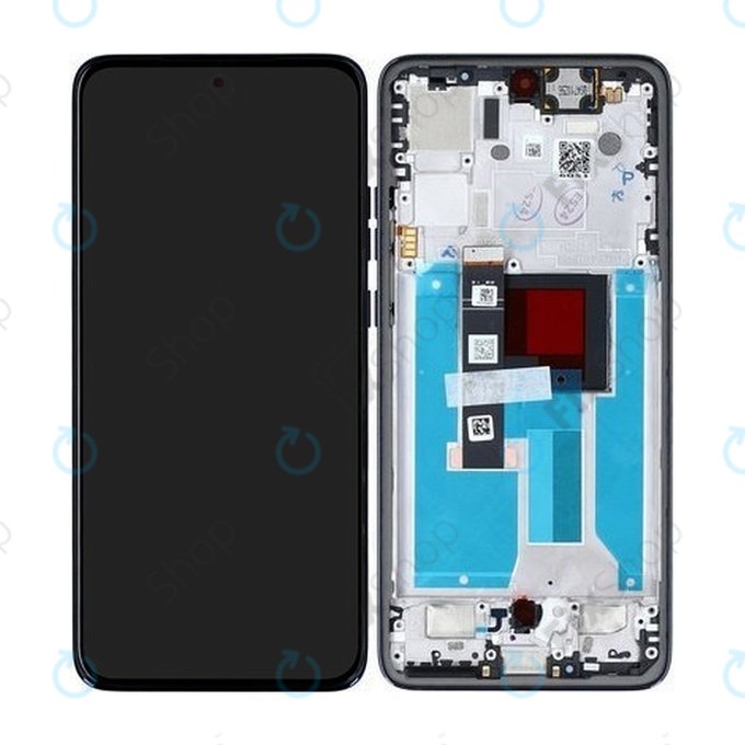 Motorola Edge 50 Neo - LCD zaslon + zaslon osjetljiv na dodir + okvir (Grisaille) - 5D68C28683 Genuine Service Pack