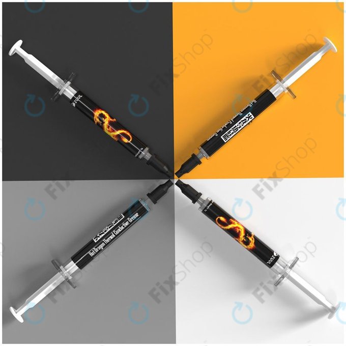 2UUL Hot Dragon - Toplinski vodljiva mast (2kom)