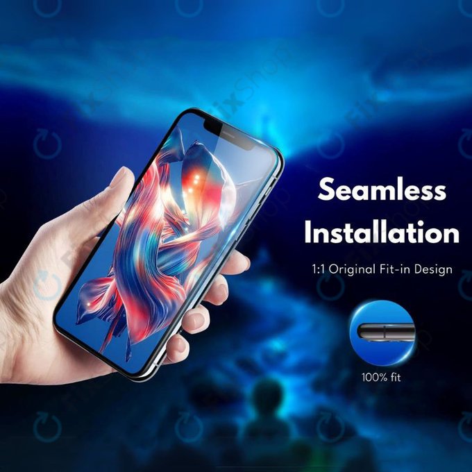 Apple iPhone 8, SE (2020), SE (2022) - LCD zaslon + zaslon osjetljiv na dodir + okvir (Black) In-Cell FixPremium (5 Pack)