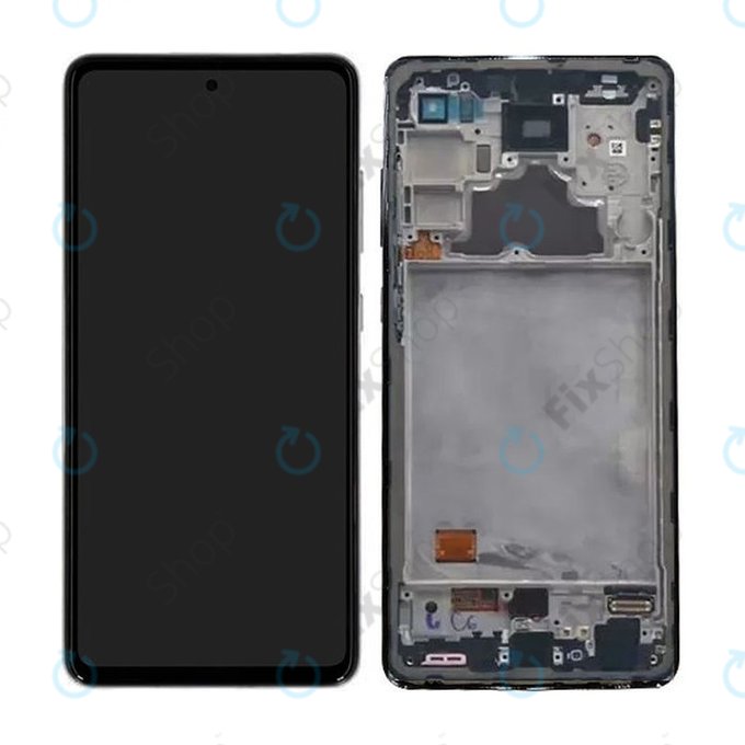 Samsung Galaxy A52 A525F, A526B - LCD zaslon + zaslon osjetljiv na dodir + okvir (Fantastična bijela) - GH82-25524D, GH82-25526D, GH82-25754D, GH82-25602D Originalni servisni paket
