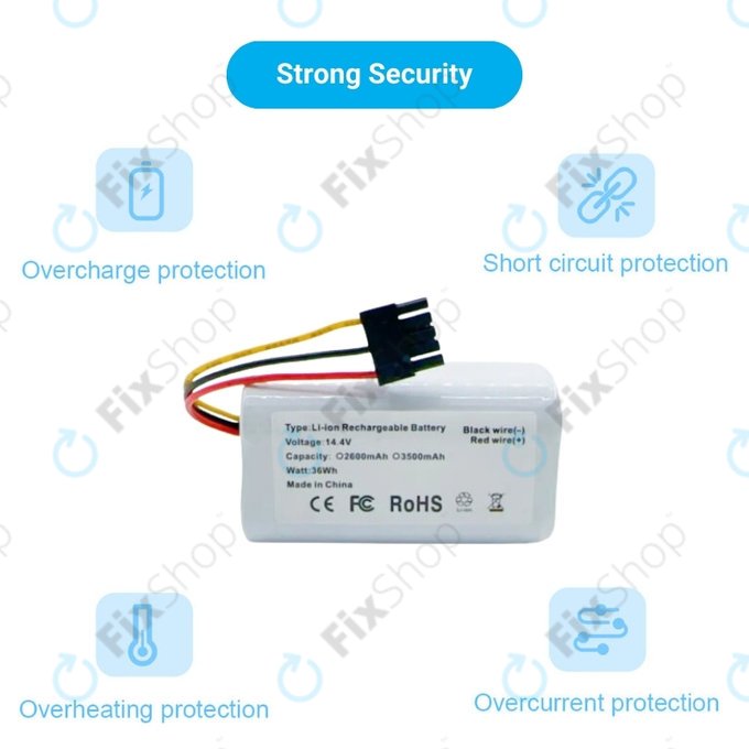 Xioami Mi Robot Vacuum Mop 2 Lite, E10 - Baterija N011-4S1P Li-Ion 14.4V 2600mAh