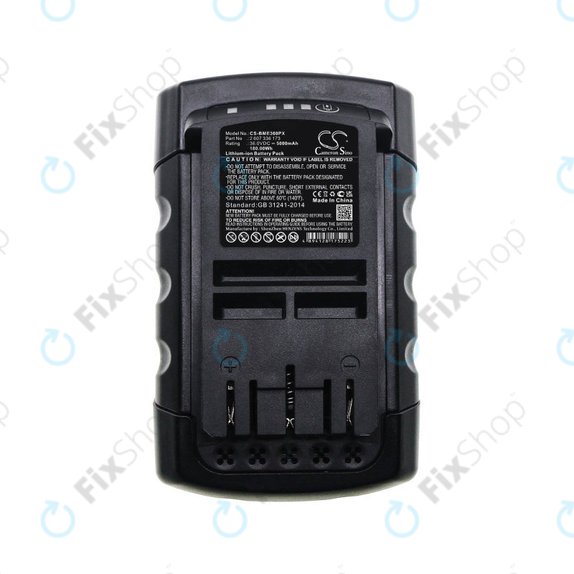 Baterija za Bosch Rotak 32li, 37li, 43li, Easyrotak 36-550, 5000mAh, Li-Ion, 36V, 2 607 336 173, HQ